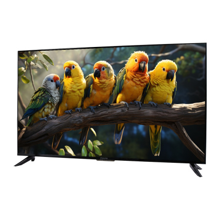  50" (127см) Телевизор Manya 50Q05B, SMART, UHD 4K 3840x2160, Цвет Чёрный