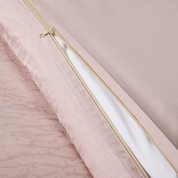 КПБ 2 сп Mona Liza Royal Кора жемчужная 50/70, 70/70 Сатин-Жаккард Пыльная роза 5438/19