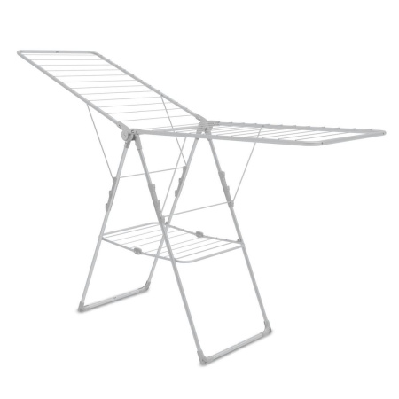 Сушилка для белья двухуровневая Ника Матовая серая СБ8/МС 