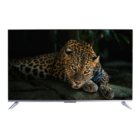  50" (127см) Телевизор Manya 50Q05B, SMART, UHD 4K 3840x2160, Цвет Серебристый