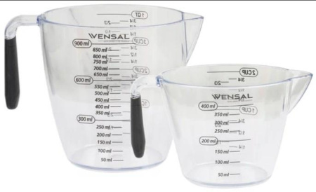 Комплект мерных стаканов Vensal 0,4 л/0,9 л VS3900