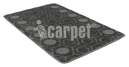 Коврик Shahintex Актив icarpet 50*80 002 серый 50 892270