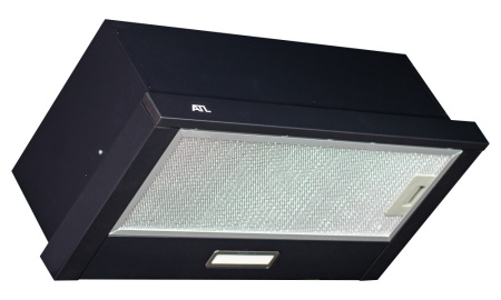 Встраиваемая вытяжка ATL 1002, цвет Чёрный, ширина 59,5см.