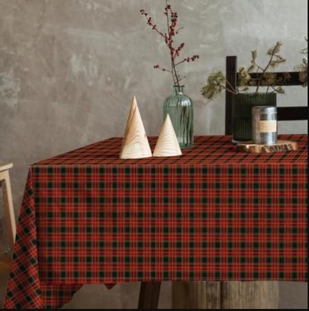 Скатерть Vse Doma 145/220 Изумрудная Сказка рогожка А14825