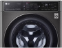 Стиральная машина с фронтальной загрузкой LG F2T9GW9P, Max загрузка - 8,5кг, Max отжим - 1 200об/мин., цвет Чёрный