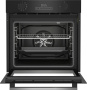 Встраиваемый Электрический духовой шкаф Hotpoint FE8 824 H BL, цвет Чёрный