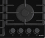 Встраиваемая варочная панель Газовая Gorenje GTW641BHF, 60 см, цвет Чёрный
