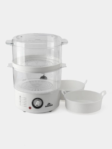 Пароварка Добрыня DO-3203 (600Вт, 2чаши)