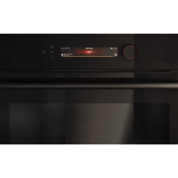 Встраиваемая микроволновая печь ASKO OM54BGH, цвет Чёрное стекло, 50 л.