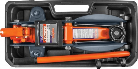 Домкрат гидравлический подкатной Ombra OHT202C 2т. 135-330 мм в кейсе