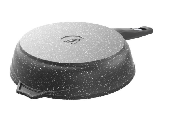 Сковорода Мечта Гранит Black со съемн. ручк. 18 см 018802