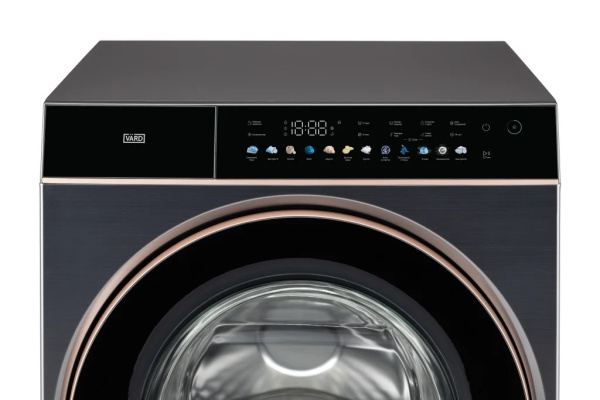 Стиральная машина с фронтальной загрузкой Vard VWF514B, Max загрузка - 10кг, Max отжим - 1 400об/мин., цвет Серый