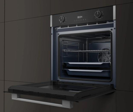 Встраиваемый Электрический духовой шкаф Grundig GEBM19300BC, цвет Чёрный