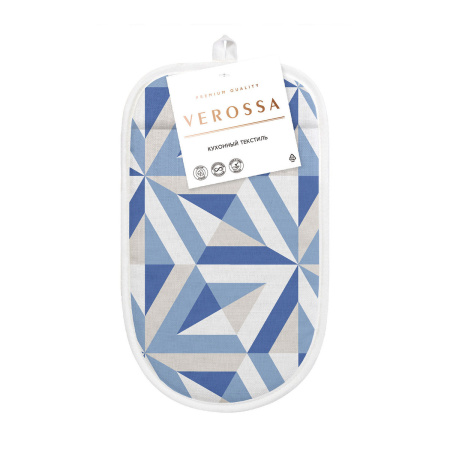 Прихватка Verossa 17/25 Ромбы голубые Вид 2 765903