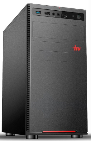 Системный блок iRU Game 310H6SE MT Core i3 12100F/16Gb/512Gb SSD/RX 6400 4Gb (DOS) Black (1974939)