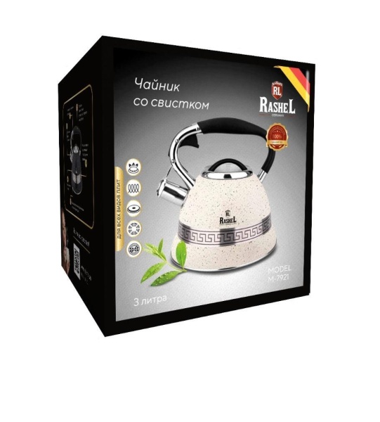 Чайник газовый Rashel 3 л М-7921