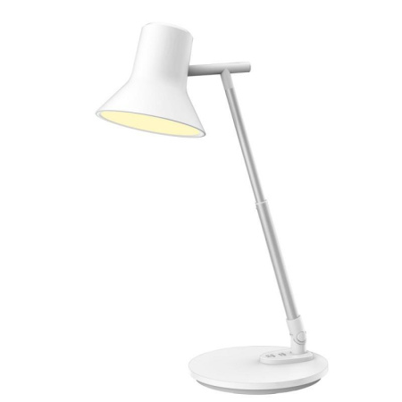 Настольный светильник Camelion KD-802 C01 8W(580lm) рег.ярк и цвет.темп, белый, рег.высоты до 420мм