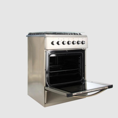 Газо-электр. плита De Luxe 606040.00гэ-005(кр) ч/р