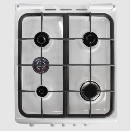 Газовая плита De Luxe 506040.04г(кр.) Ч/Р