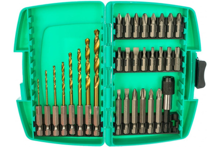 Набор бит и сверл по металлу Sturm 1270604 31шт