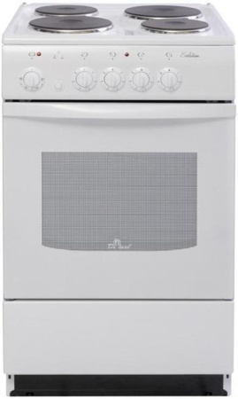 Электрическая плита De Luxe 5004.12э бел.