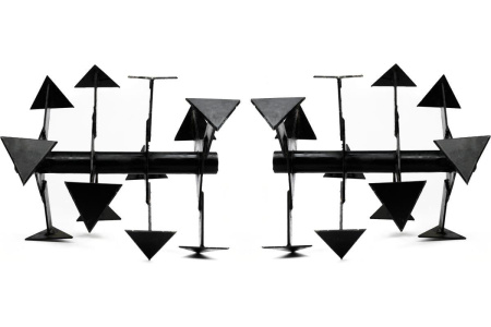 Фреза Huter "Гусиные лапки" (шестиг.32 мм. комп. 2 шт.)