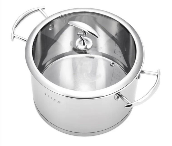 Кастрюля Teco 5,1 л TC-C5100-02