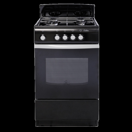 Газовая плита De Luxe 5040.38г(щ.) чёрн.