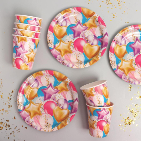 Набор бумажной посуды Страна Карнавалия Шары 7105125