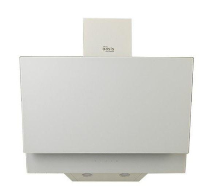 Вытяжка наклонная, настенная, Oasis NF-60W, цвет Белый, ширина 59,5см.