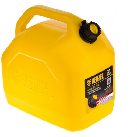 Канистра для ГСМ Denzel 20 л пластиковая, премиум