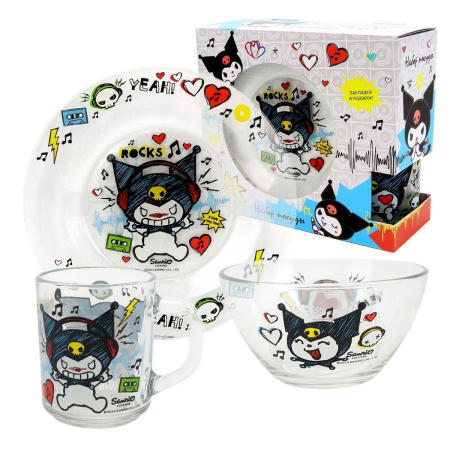 Набор посуды детский Куроми Рок 311022