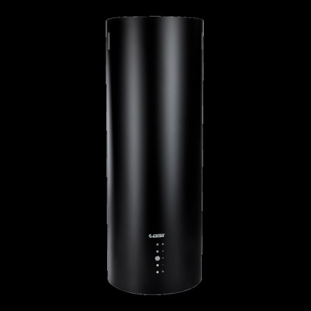 Вытяжка цилиндрическая, настенная, Exiteq EX-1296, цвет Чёрный, ширина 35см.