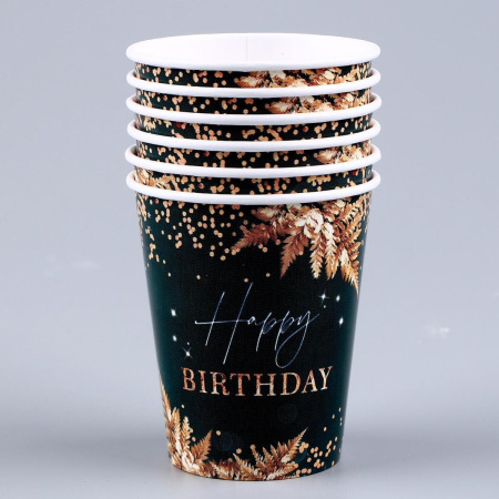 Набор бумажной посуды Страна Карнавалия Happy Birthday 7674833