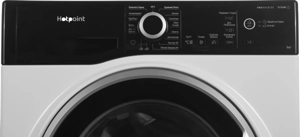 Стиральная машина с фронтальной загрузкой Hotpoint NSB 6039 ZS VE RU, Max загрузка - 6кг, Max отжим - 1 000об/мин., цвет Белый