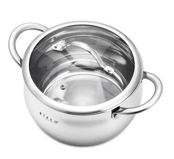 Кастрюля Teco 3,9 л TC-C3900-04