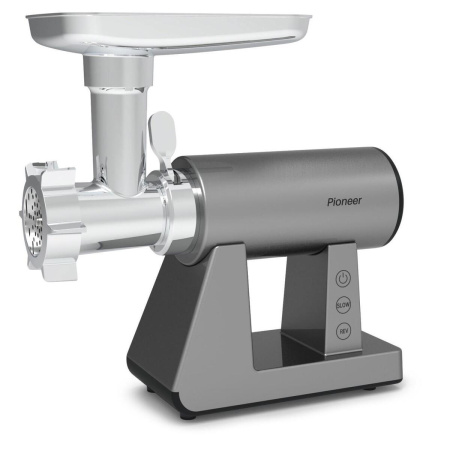 Мясорубка Pioneer MG200, цвет Серый, производительность 2,7 кг/мин, мощность 2 700 Вт