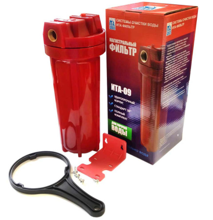 Магистральный фильтр ITA-09-1/2 для очистки горячей воды