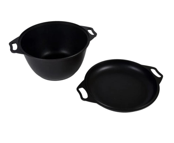 Казан Kukmara Традиция с крышкой-сковородой 4 л к44а