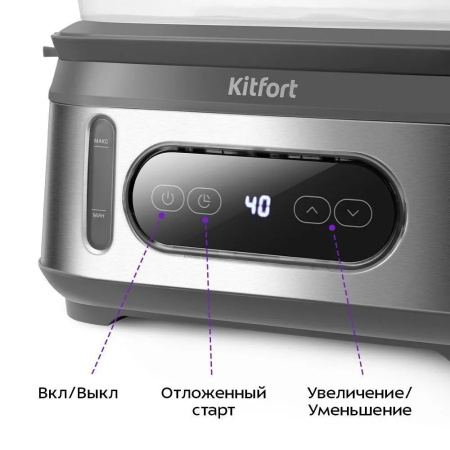 Пароварка Kitfort КТ-6280