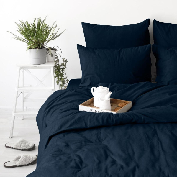 КПБ 2 сп Verossa Сатин Twilight blue 70/70 Сатин 790364