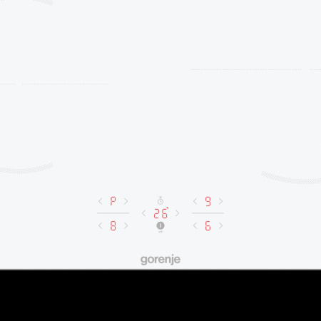 Встраиваемая варочная панель Индукционная Gorenje GI6401WSC, 59,5 см, цвет Белый