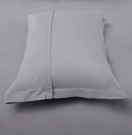 Наволочка-трансформер Mona Liza Steel  50/70 - 70/70 Серый 554106/2