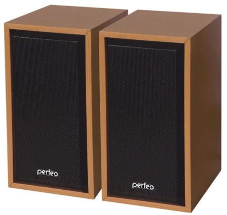 Акустическая система 2.0 Perfeo Cabinet Бук-дерево