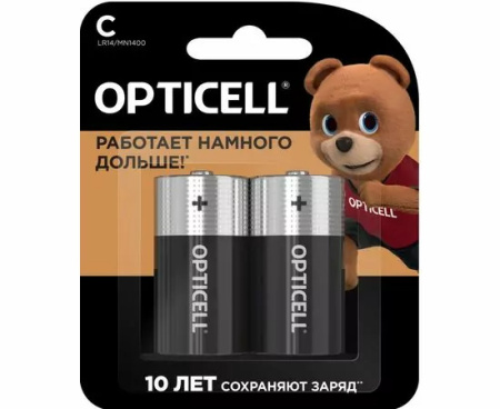 Эл.питания Opticell Basic LR14/343 (1BL-2шт)
