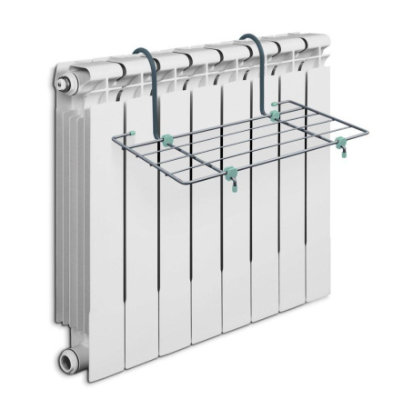 Сушилка для белья на батарею Ника Серая СБ5-45П/С 