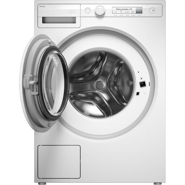 Стиральная машина с фронтальной загрузкой ASKO W1084BW, Max загрузка - 8кг, Max отжим - 1 400об/мин., цвет Белый