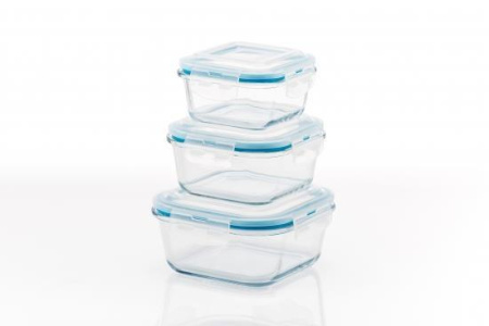 Набор контейнеров Eley квадратные 3 шт ELECST004L