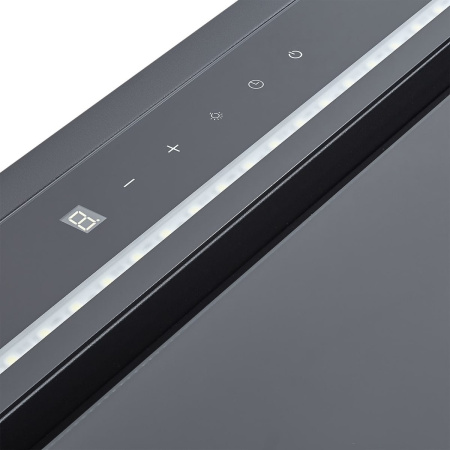 Встраиваемая вытяжка Exiteq EX-6056, цвет Чёрный, ширина 59,8см.