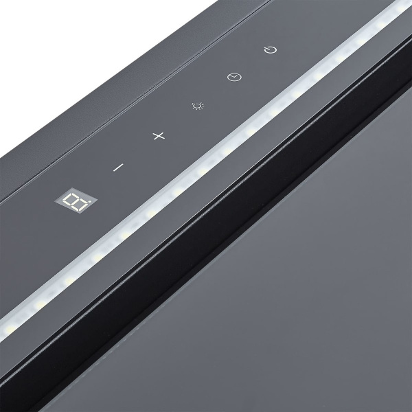 Встраиваемая вытяжка Exiteq EX-6056, цвет Чёрный, ширина 59,8см.